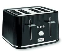 TEFAL Loft TT60840 4-Slice Toaster - Piano Black, Black