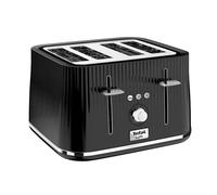 TEFAL Loft TT60840 4-Slice Toaster - Piano Black, Black