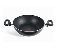 TEFAL MADRAS COLLECTION NON-STICK 26CM KADAI WITH LID - BLACK