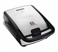 TEFAL MENAGE - Snack collection-700 W-2 jeux de plaques croques et gaufres-2 livrets de recettes-Noir inox - TEFAL MENAGE - FDS-119997