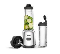 Tefal Mix & Move Blender & Smoothie Maker, 300W, 2 Tritan To-Go Bottles - BL15FDG0