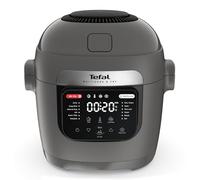 Tefal Multicook & Fry, air fryer and Multicooker, 12 Programs, Crispy Results, Multi-Layer Cooking, 6 L Capacity, Hippo Iron, MY730BG1