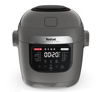 Tefal Multicook & Fry, air fryer and Multicooker, 12 Programs, Crispy Results, Multi-Layer Cooking, 6 L Capacity, Hippo Iron, MY730BG1
