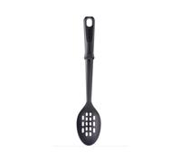 Tefal Non-Stick HQ Comfort Plastic Slotted Kitchen Cooking Spoon Black - 39.2cm