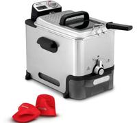 Tefal Oleoclean Pro Deep Fryer 3.5L Fr8058G0 Stainless Steel 2300W Digital Timer