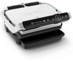 Tefal Optigrill Elite GC750D Indoor and Outdoor Electric Grill, Automatic Grill Sensor, Quick Sear, 12 Automatic Programmes, Dishwasher Safe, Non-Stick, Sandwich Maker