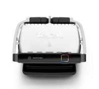 Tefal Optigrill Elite GC750D Indoor and Outdoor Electric Grill, Automatic Grill Sensor, Quick Sear, 12 Automatic Programmes, Dishwasher Safe, Non-Stick, Sandwich Maker