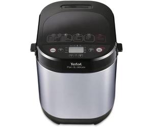 Tefal Pain et Delices PF240E40 breadmaker, Yoghurt Pot Accessory, 20 Programs, Gluten-Free, 700 W, Black