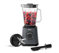 Tefal PerfectMix High-Speed Blender, 1200W, 2L Glass Jug, Powelix Technology, Removable Blades, Ideal for Smoothies, Soups, Sauces & Dips, Grey, BL771BG0