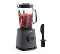 Tefal PerfectMix High-Speed Blender, 2L Glass Jar, 1200W, Powerful Powelix Blades, Soups, Smoothies, Sauces, Dips, Removable Blades, Grey, BL771BG0