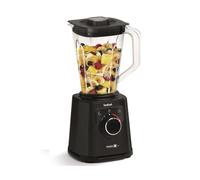 Tefal PerfectMix+ High-Speed Blender, 2L Lightweight Tritan Jar, Durable Titanium Powelix Blades, 1200W, Powerful Blending, Smoothie, Soup, Auto Clean Program, Dishwasher-Safe Parts, Black, BL88A840