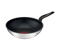 Tefal Primary 28cm Wok Stainless Steel Suitable All Hobs