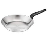 Tefal Primary E3080404 Frying Pan, Stainless Steel, 24 cm, Premium Quality, Induction, for Cooking Delicious Recipes and Defrosting