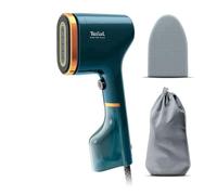 Tefal Pure Pop Glam Garment Steamer - Quick, Easy, Perfect for Travel | 15 Second Heat-Up, 20g/min Steam, Flat & Lighweight Design, Removable 120ml Water Tank, DT2050G0