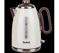 Tefal KI780A40 Retra Kettle, 3000 W, 1.7 Liters, Cream And Mokka