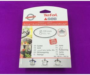 TEFAL SEB 220 mm 4.5 L / 6 Litre Pressure Cooker Seal Gasket 790141 / 790136