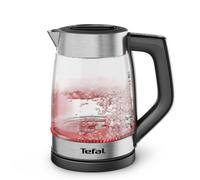 Tefal Selection, Programmable Electric Glass Kettle | Rapid Boil, 360 Degree Power Base, Power Indicator Light, KO760DG0