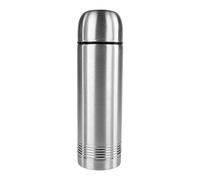 Tefal Senator Vacuum Flask, Stainless Steel, Silver, 7.5 x 7.5 x 26.7 cm