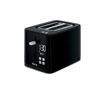 Tefal Smart 'N' Light 2 Slice Digital Toaster TT640840, Black
