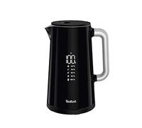 Tefal Smart'n Light Kettle, Keep Warm Function, Digital Temperature Control, Fast Boil 3kW, 1.5L, Black, KO853840