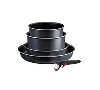 Tefal So Lite 5Pc Fry And Saucepan Set Black