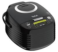 Tefal SpheriCook 16-in-1 Multicooker, Slow Cooker, Rice Cooker, Steam, Keep Warm, Browning, Dishwasher Safe Bowl, 16 programs, 5 Litres, Black, 820W, RK745840