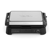 Tefal SuperGrill 3in1 XL, Indoor Grill, BBQ, Oven Style, Panini, Adjustable Temperature, XL Surface, Dishwasher Safe, Non Stick Plates, Stainless Steel, GC520DG1