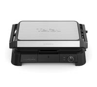 Tefal SuperGrill 3in1 XL, Indoor Grill, BBQ, Oven Style, Panini, Adjustable Temperature, XL Surface, Dishwasher Safe, Non Stick Plates, Stainless