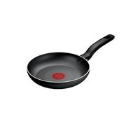 Tefal Titanium Essential Frying Pan 20 cm, Non-Stick Coating, Metal Safe, Compatible with All Hobs Except Induction, Flawless Glide, Everyday Use, B9410244