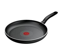 Tefal Titanium Essential Frying Pan 28 cm, Non-Stick Coating, Metal Safe, Compatible with All Hobs Except Induction, Flawless Glide, Everyday Use, B9410644