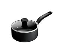Tefal Titanium Essential Saucepan 18 cm + Lid, Non-Stick Coating, Metal Safe, Compatible with All Hobs Except Induction, Flawless Glide, Everyday Use,