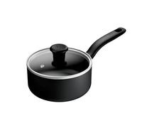 Tefal Titanium Essential Saucepan 18 cm + Lid, Non-Stick Coating, Metal Safe, Compatible with All Hobs Except Induction, Flawless Glide, Everyday Use, B9412344