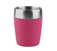 Tefal Travel Cup, Stainless Steel, Pink, 1 Count (Pack of 1), 0.2liters