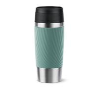 Tefal Travel Mug Classic Twist, Comfort Screw Lid, Quick Press, Soft-Touch Sleeve, Travel-Ready, Reusable, 100% Leak-Proof, Keeps Drinks Cold (8 hrs) and Hot (4 hrs), 360° Drinking, N2024310