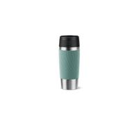 Tefal Travel Mug Classic Twist, Comfort Screw Lid, Quick Press, Soft-Touch Sleeve, Travel-Ready, Reusable, 100% Leak-Proof, Keeps Drinks Cold (8 hrs)