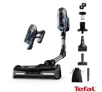 Tefal Ty99A2Go X-Force Flex Pet & Car Cordless Stick Vacuum 200Aw Suction, 70Min Runtime, Handheld & Floor Cleaning, Black/grey