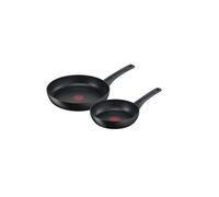Tefal Ultimate On 2 Frying Pans 20/26 cm with Heavy Duty Coating, Thermo-Signal, Thermo-Fusion, Deep Shape, All Hobs, Oven Safe, PFOA Free, Set of 2