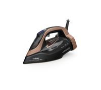 Tefal Ultimate Power Pro Steam Iron, 3200 W, Continuous Steam Flow 85 g/min, Pump System, 2 Steam Levels, Stain Protection, Black/Bronze, FV9E50E0