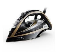 Tefal Ultimate Pure Steam Iron, 3100W, 280g/min Steam Boost, 350ml Water Tank, 3m Cord, Non-Stick Durilium Soleplate, Anti Scale, Anti-drip, Black and