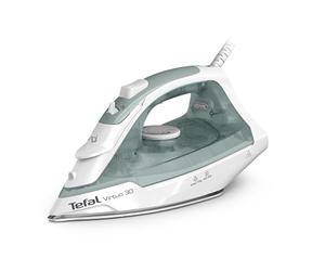 Tefal Virtuo 30 FV2C42E0 Steam Iron, 2000 W Power, Efficient Ironing, Fast Heating, Ceramic Sole, Anti-Drip System, Eucalyptus