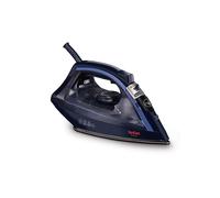 Tefal Virtuo, Steam Iron, 90g Steam Boost, 24 g/min Continuous Steam, 200 ml Water Tank, Non-Stick PTFE Soleplate, 2000W, Black & Blue, FV1713