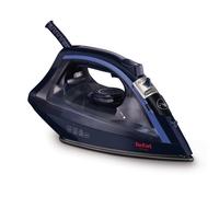 Tefal Virtuo, Steam Iron, 90g Steam Boost, 24 g/min Continuous Steam, 200 ml Water Tank, Non-Stick PTFE Soleplate, 2000W, Black & Blue, FV1713
