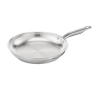 Tefal Virtuoso E49206 Frying Pan 28 cm Stainless Steel Uncoated Induction Pan Durable High-Quality Stainless Steel Handles Easy Cleaning Suitable for All Hobs
