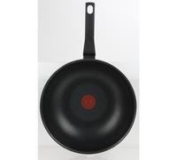 Tefal Wok 28cm Schwarz Non Stick Bun Cooking Kitchen Schmoren Vegetables Eating