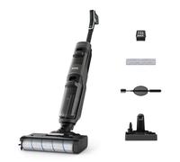 Tefal X-CLEAN 4 Cordless Wet & Dry Vacuum Mop - Hard Floor Cleaner with Self-Cleaning, Smart Sensor, Self-Propelled Brush-Roll, 50 Min Battery, Lightweight Design, Grey GF5035M0