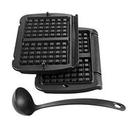 Tefal XA7238 OptiGrill+ Go Plates, Aluminium, Black/White
