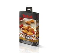 Tefal XA801512 Mini Madeleine Plates Set, Non-Stick, Snack Time, Accessory, Snack Collection, Black