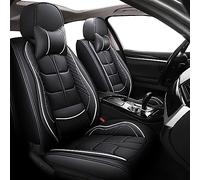 Tefebatu Car Seat Covers Full Set for Fiat 500e LA 2024-2025,Fit for 5 Seats,Faux Leather Car Seat Cushion,Waterproof Car Seat,With Lumbar Support and Headrest