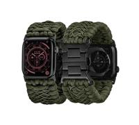 Tefeca Titan Series Paracord Band Compatible with Apple Watch Ultra 2/49mm, Series 10/46mm, 9/8/7/45mm, SE2/SE/6/5/4/44mm, and 3/2/1/42mm