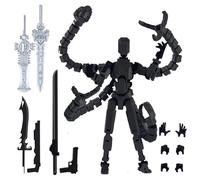 Tefexer 1Set Action Figure Doctor Octopus Assembly Accessories 3D Printed Multi-Jointed Movable Robot Model Gift